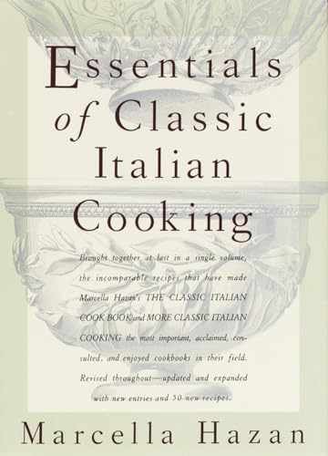 Essentials of Classic Italian – Hardcover, by Marcella Hazan – Very Good i