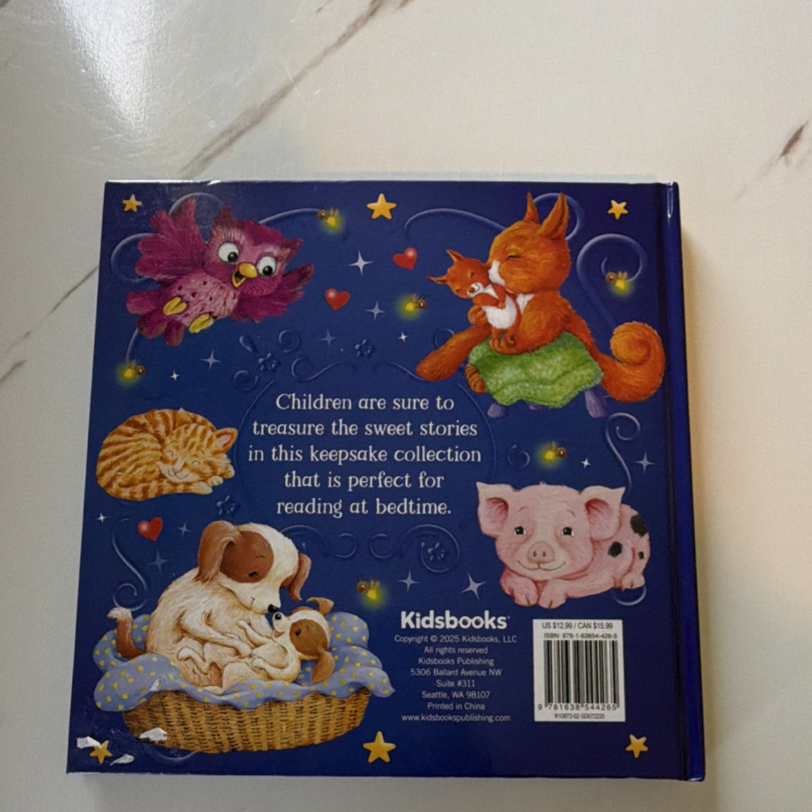 Kidsbooks Bedtime Stories Hardcover Illustrated Picture Book Ages 4-8 (2025)