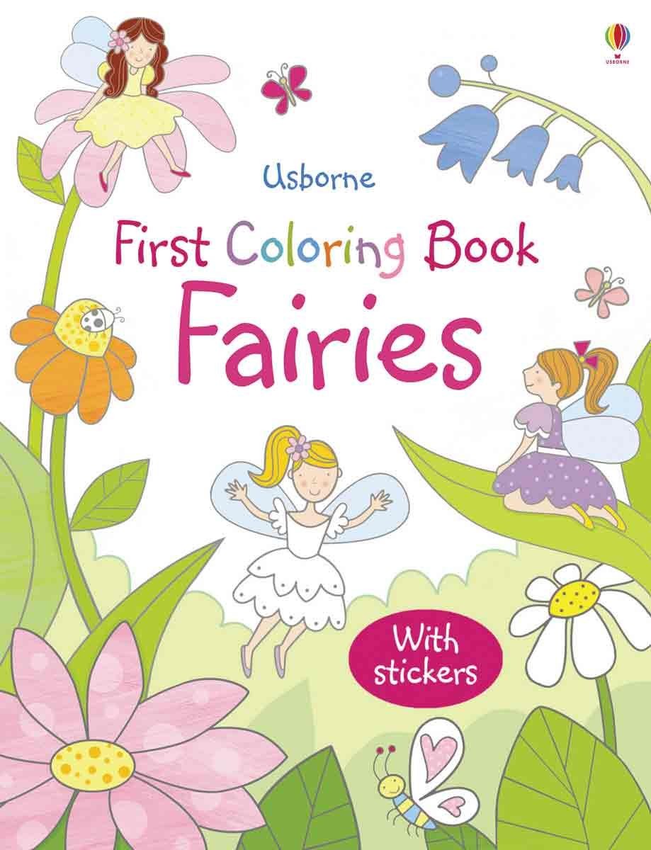 Usborne First Coloring Book Fairies