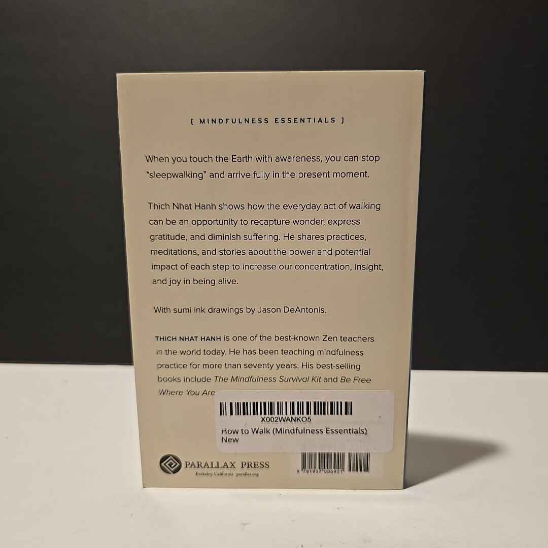 Mindfulness Essentials Ser.: How to Walk by Thich Nhat Hanh (2015, Trade…
