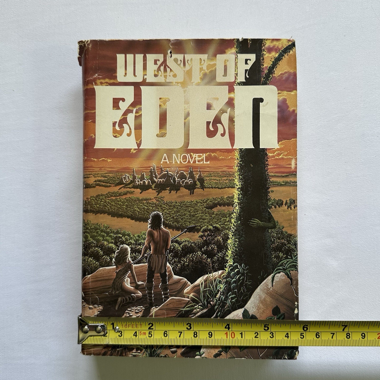 West of Eden A Novel by Harry Harrison 1984 Hardcover