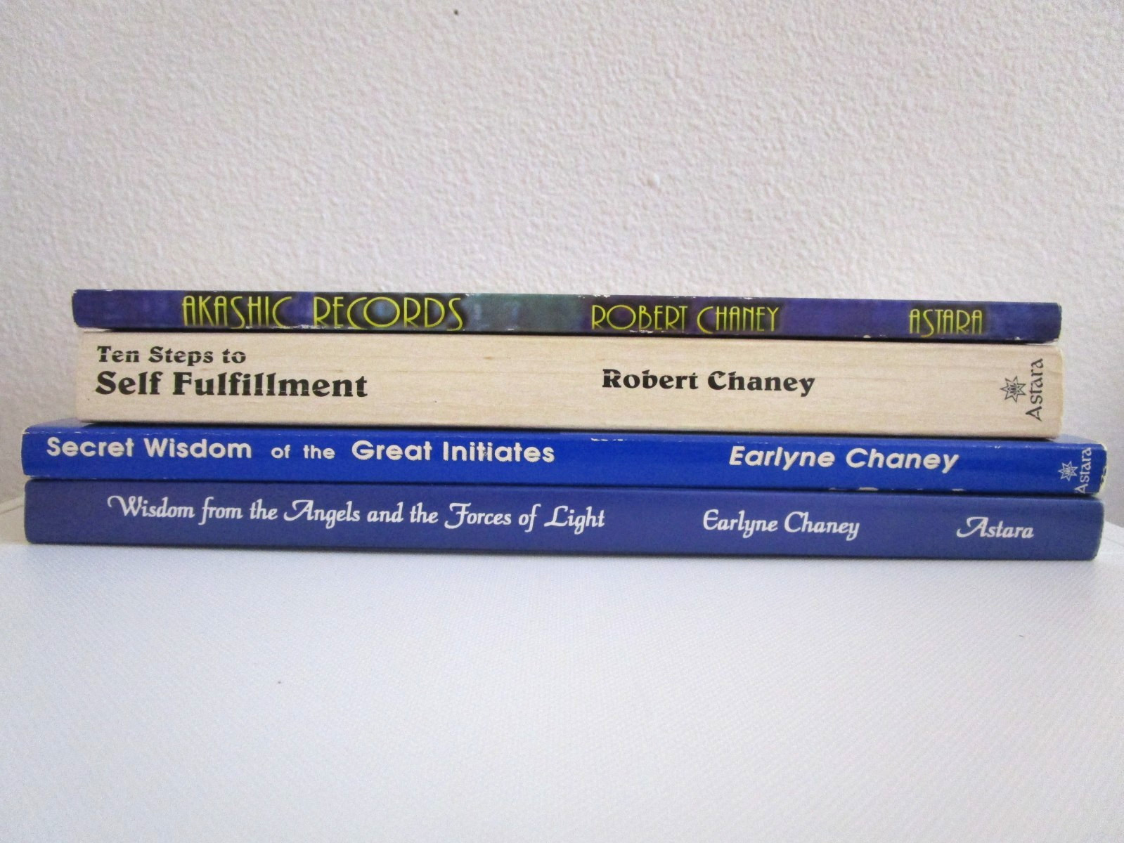 Lot of 4 books by Robert Chaney and Earlyne Chaney – ASTARA Inc.