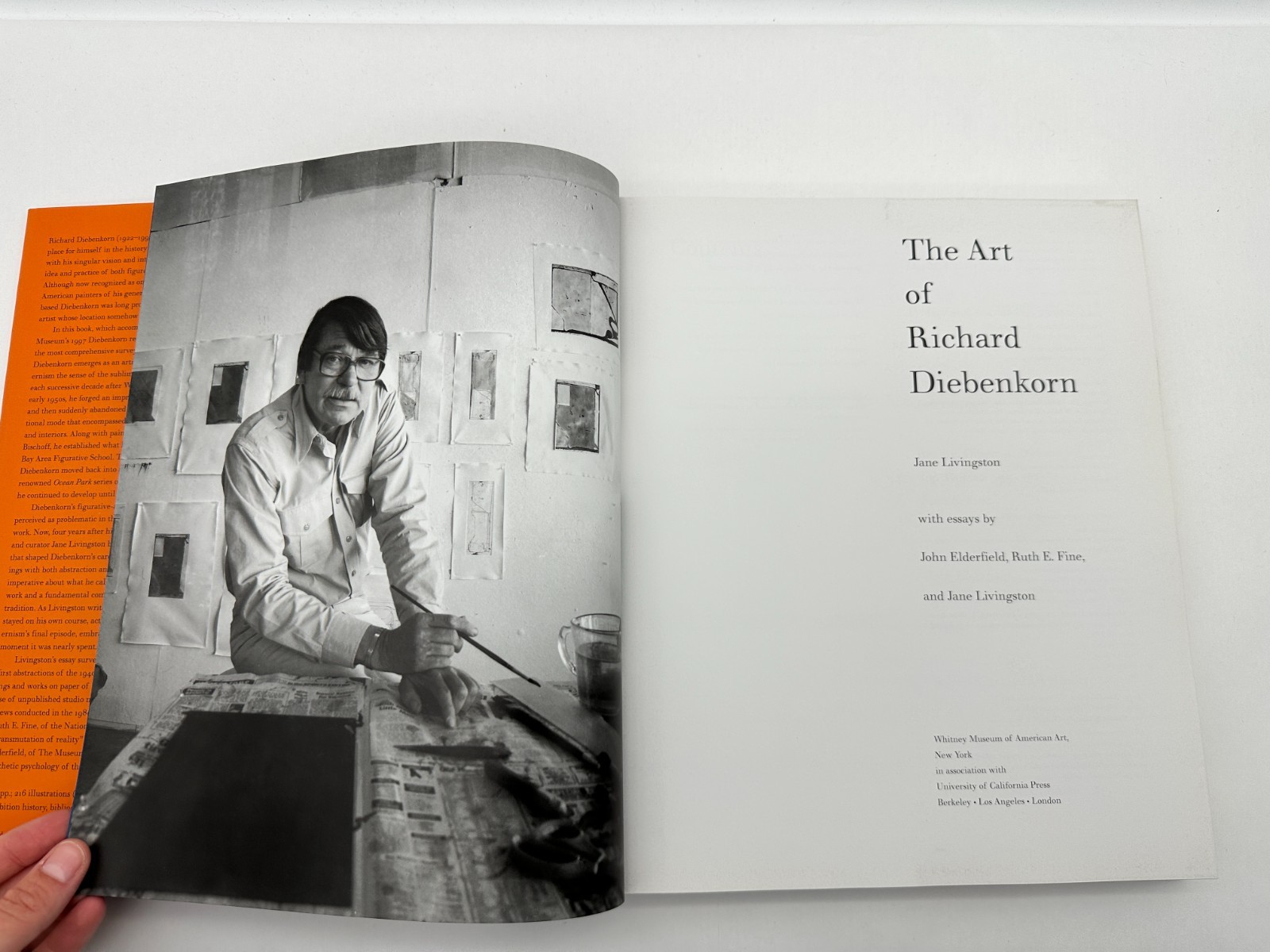 The Art of Richard Diebenkorn Livingston Whitney Museum UC Press