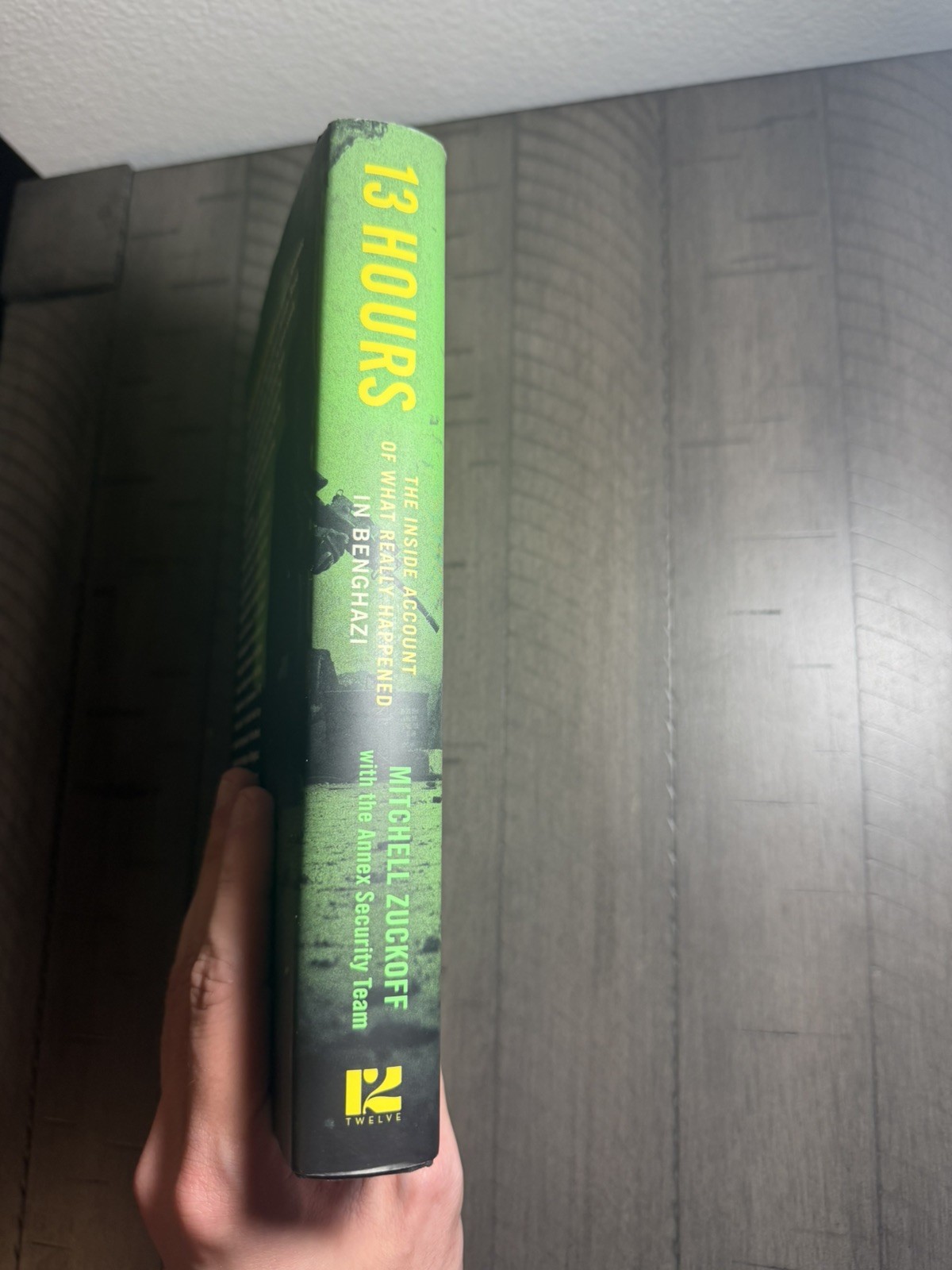 13 Hours in Benghazi by Mitchell Zuckoff SIGNED Kris “Tanto” Paronto w/ Program!