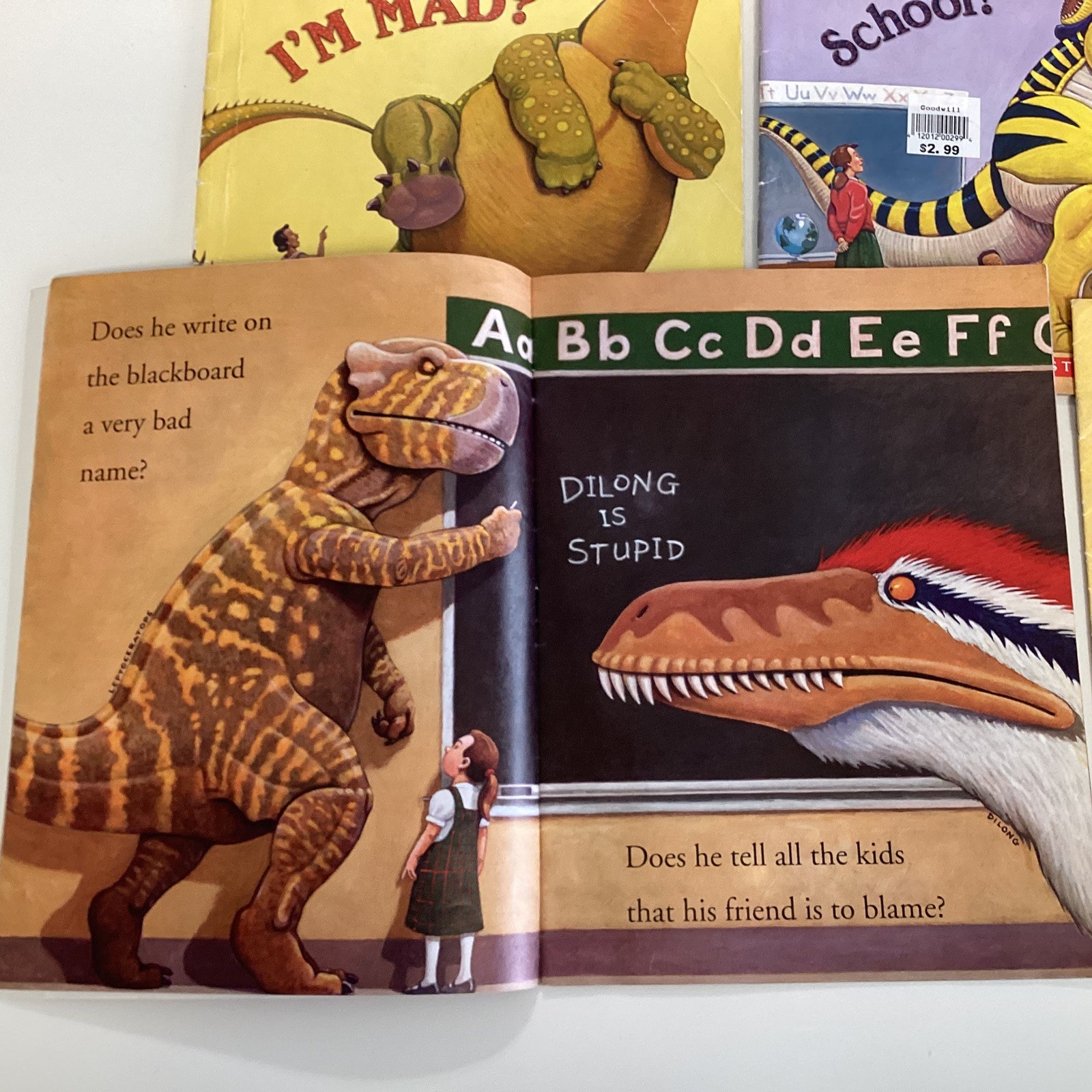 Jane Yolen Mark Teague How Do Dinosaurs Preschool Story 8 Children’s Book Lot