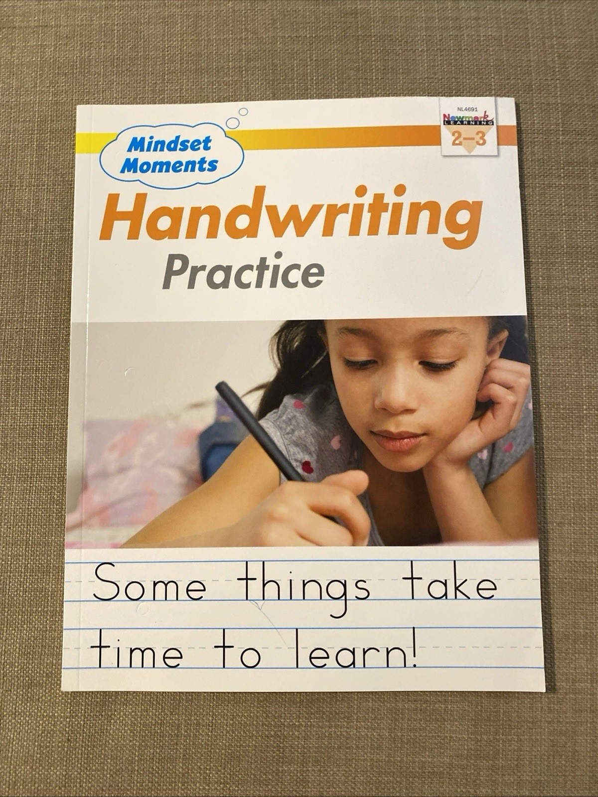 Handwriting Practice Manuscript Gr. 2-3 Mindset Moments by Newmark Learning