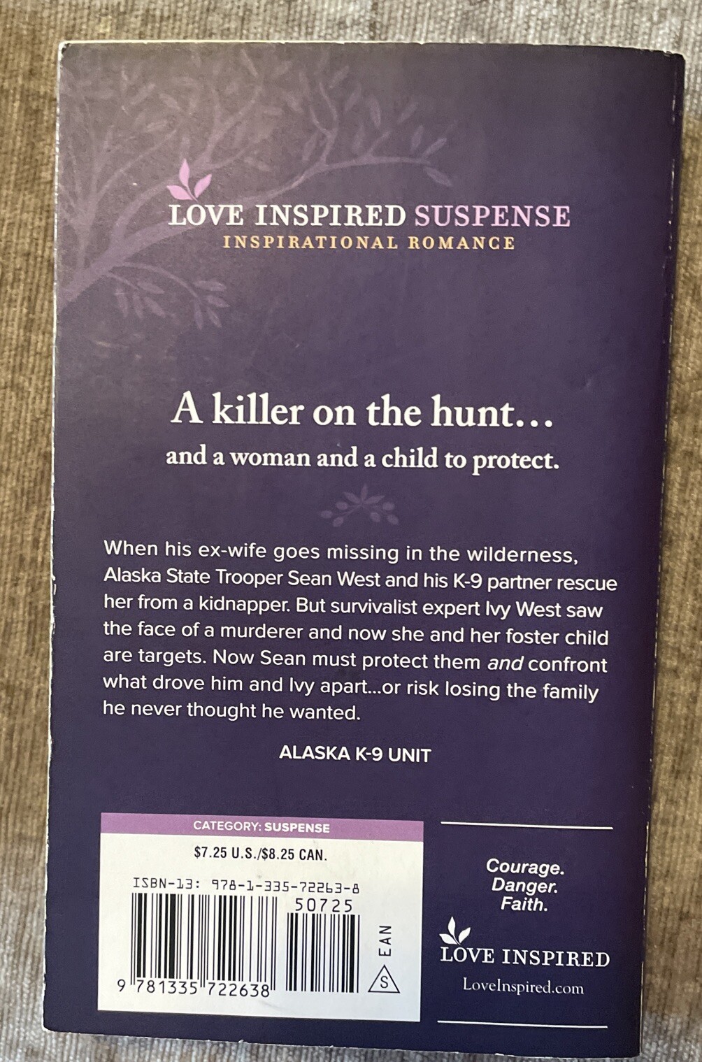 7 PBs: Love Inspired Suspense-Apr/Oct/Nov/Dec’21-VERY GOOD!
