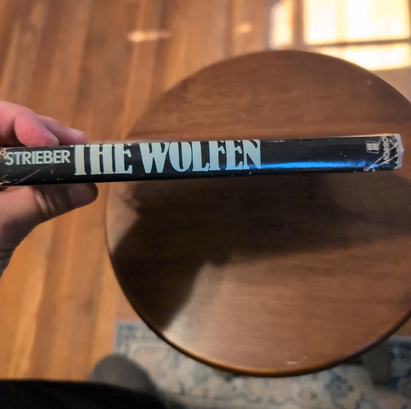The Wolfen, Whitley Strieber 1978 Morrow HC DJ Book Club BCE Horror, Werewolves
