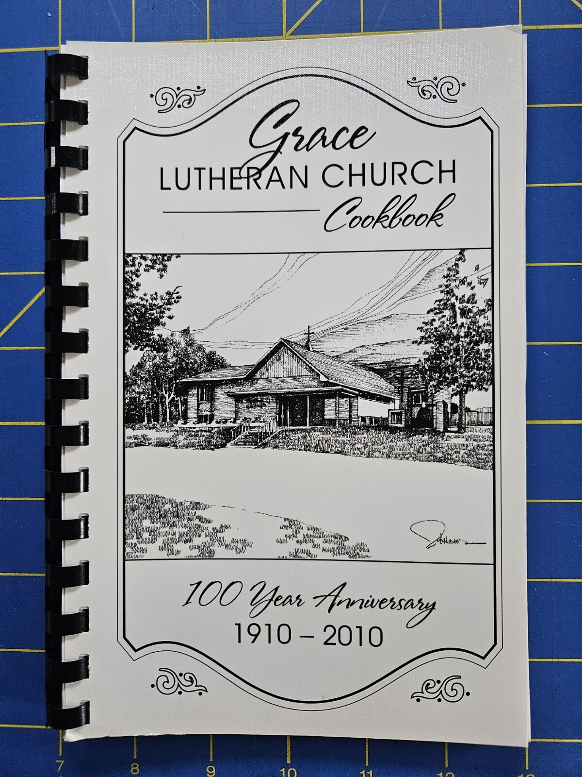 Grace Lutheran Church Cookbook 2010 Whitehall Wisconsin Spiral 92 Pages 100 Year