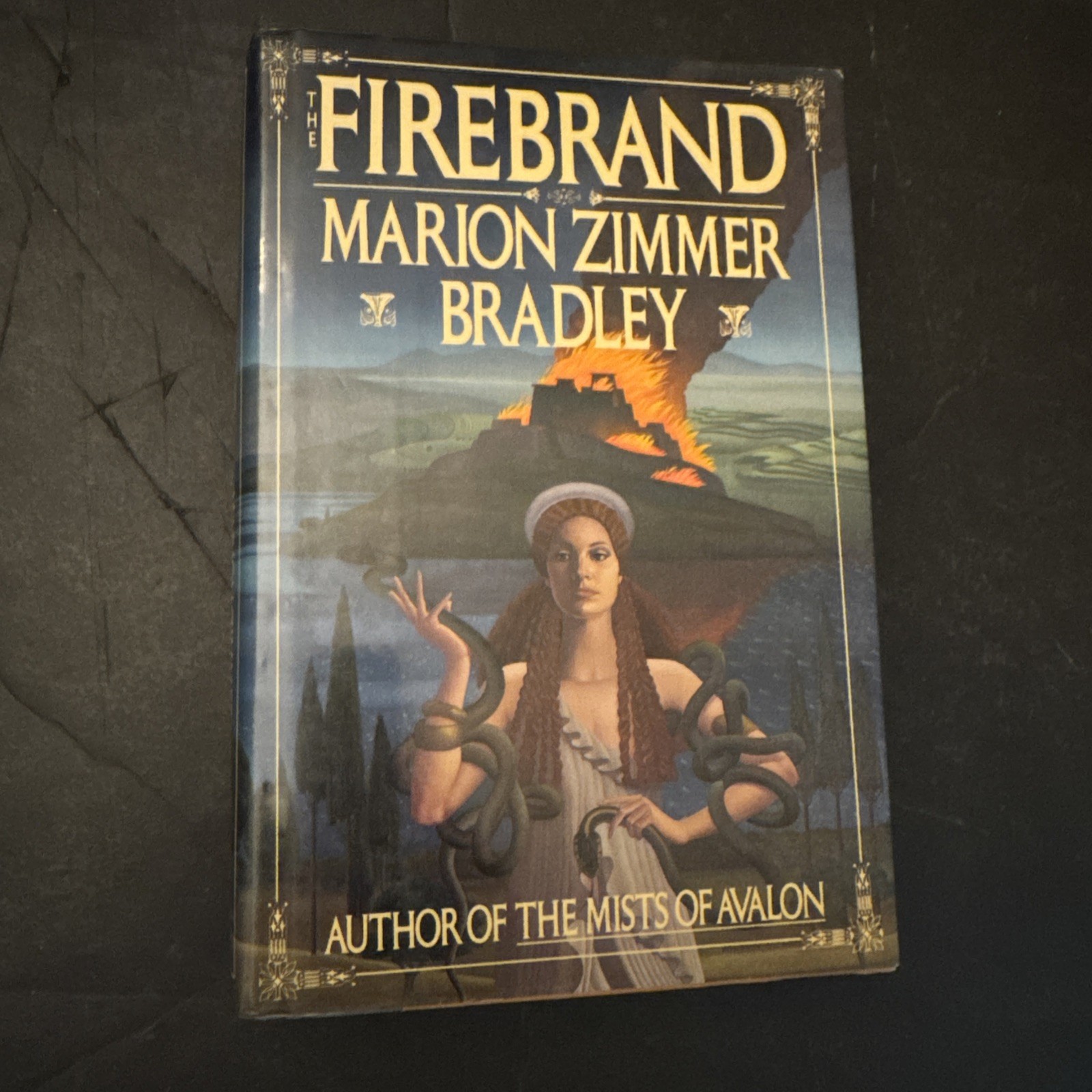 The FIREBRAND by Marion Zimmer Bradley 1987 First Edition Hardcover