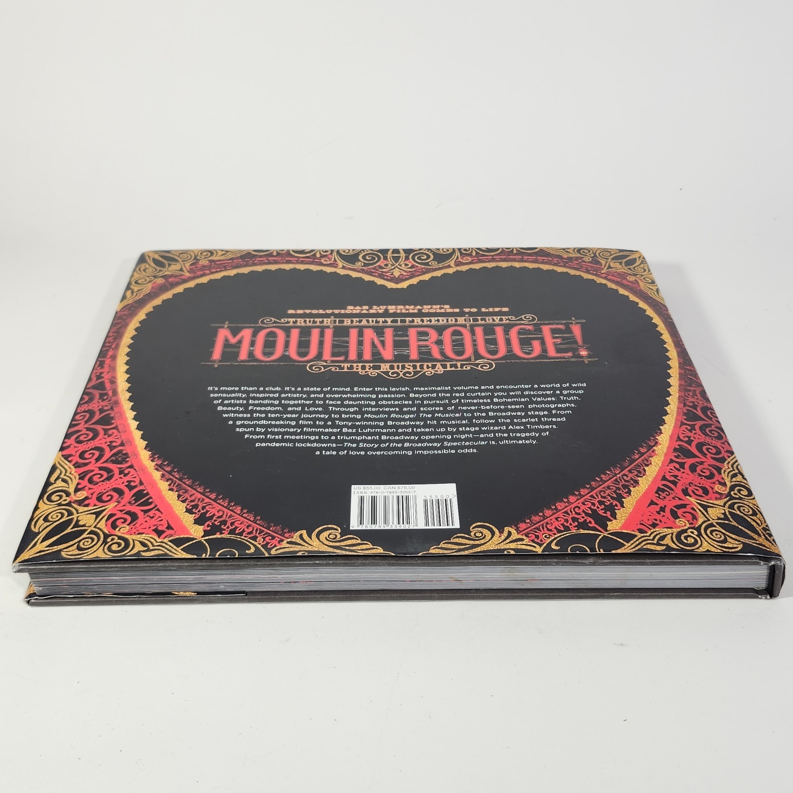 Moulin Rouge the Musical The Story of the Broadway Spectacular Book Rizzoli HCDJ