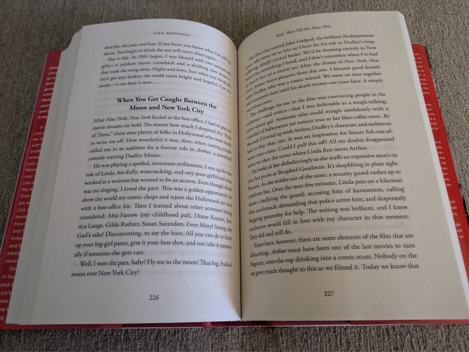 Kids, Wait Till You Hear This! | Liza Minnelli | 2026 Hardcover | HOW GRAND!
