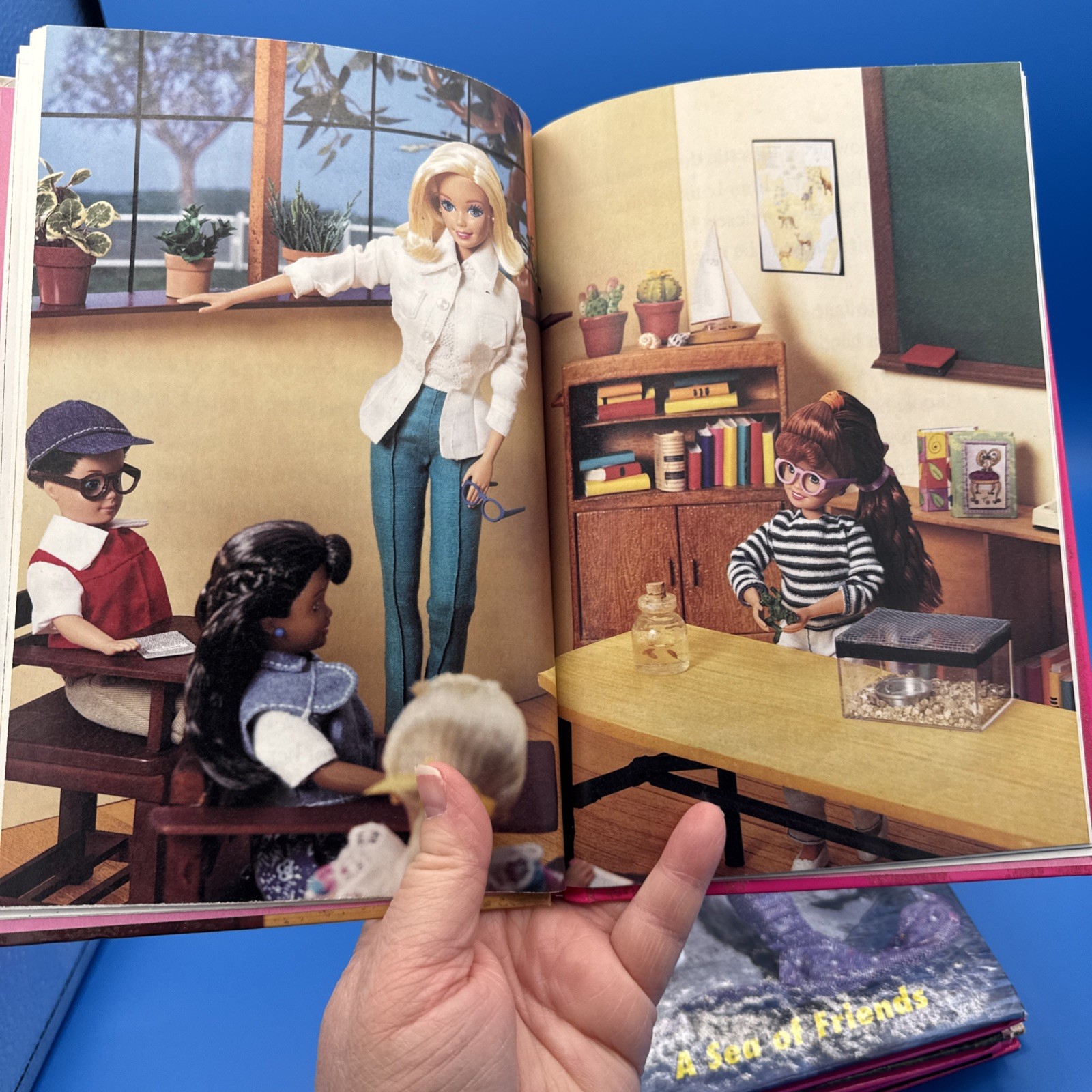 VTG Barbie & Friends Book Club Hardback Groiler 1998 Lot Of Six (6) Good *READ*