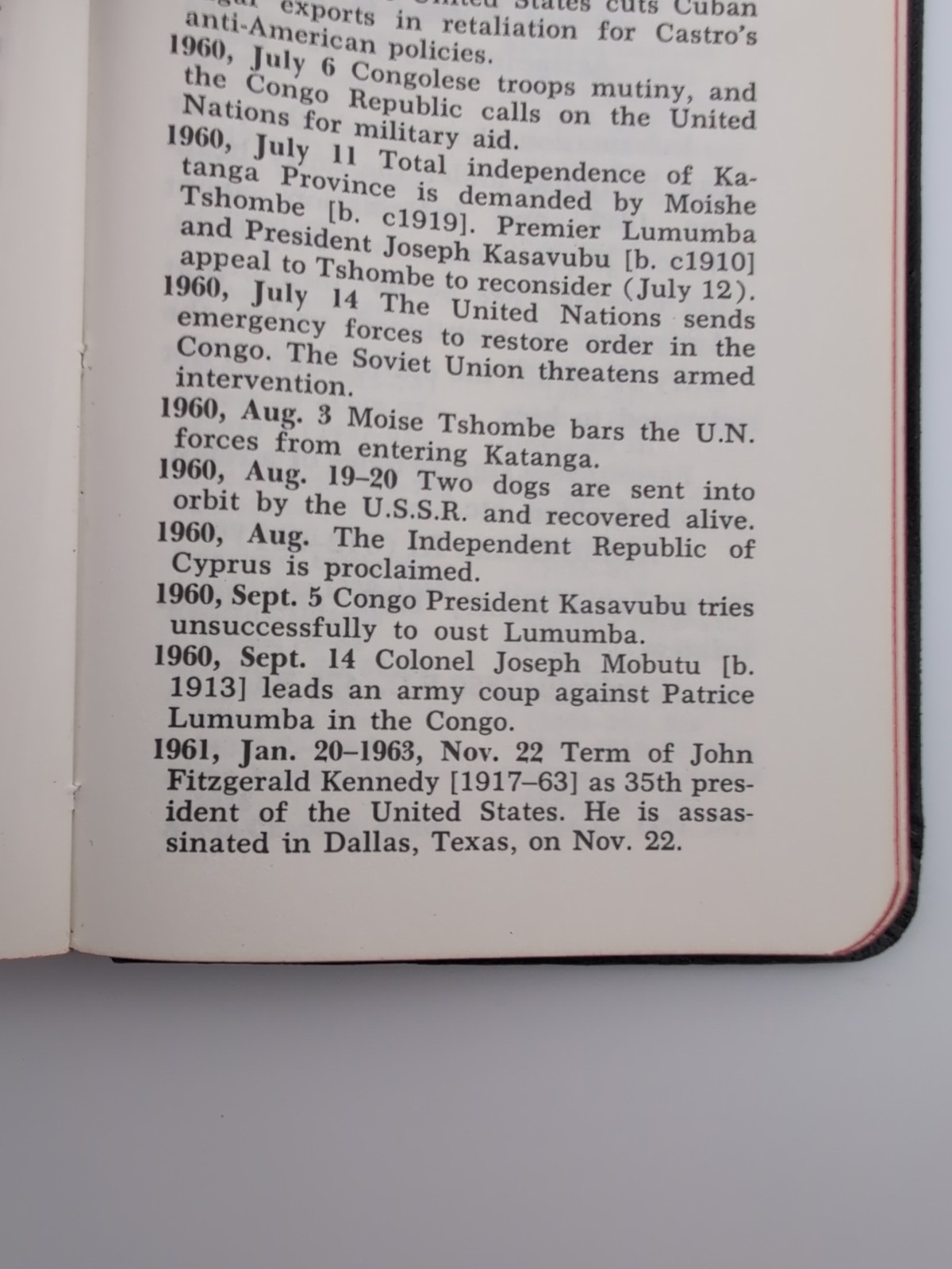 Random House “GREAT EVENTS OF WORLD HISTORY” Pocket Book, 1964