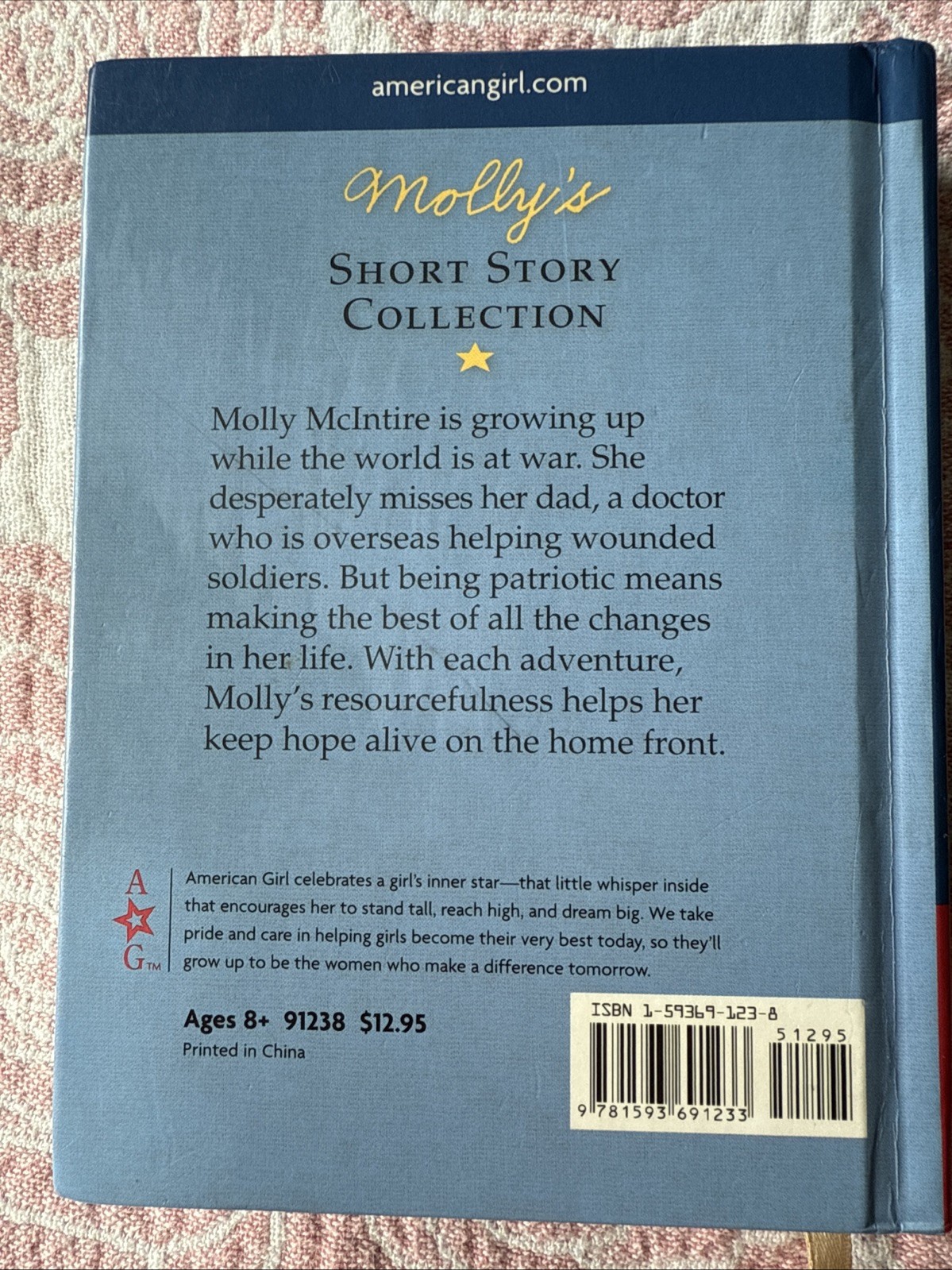 Molly’s Short Story Collection Book American Girl Valerie Tripp HC 2006 Used