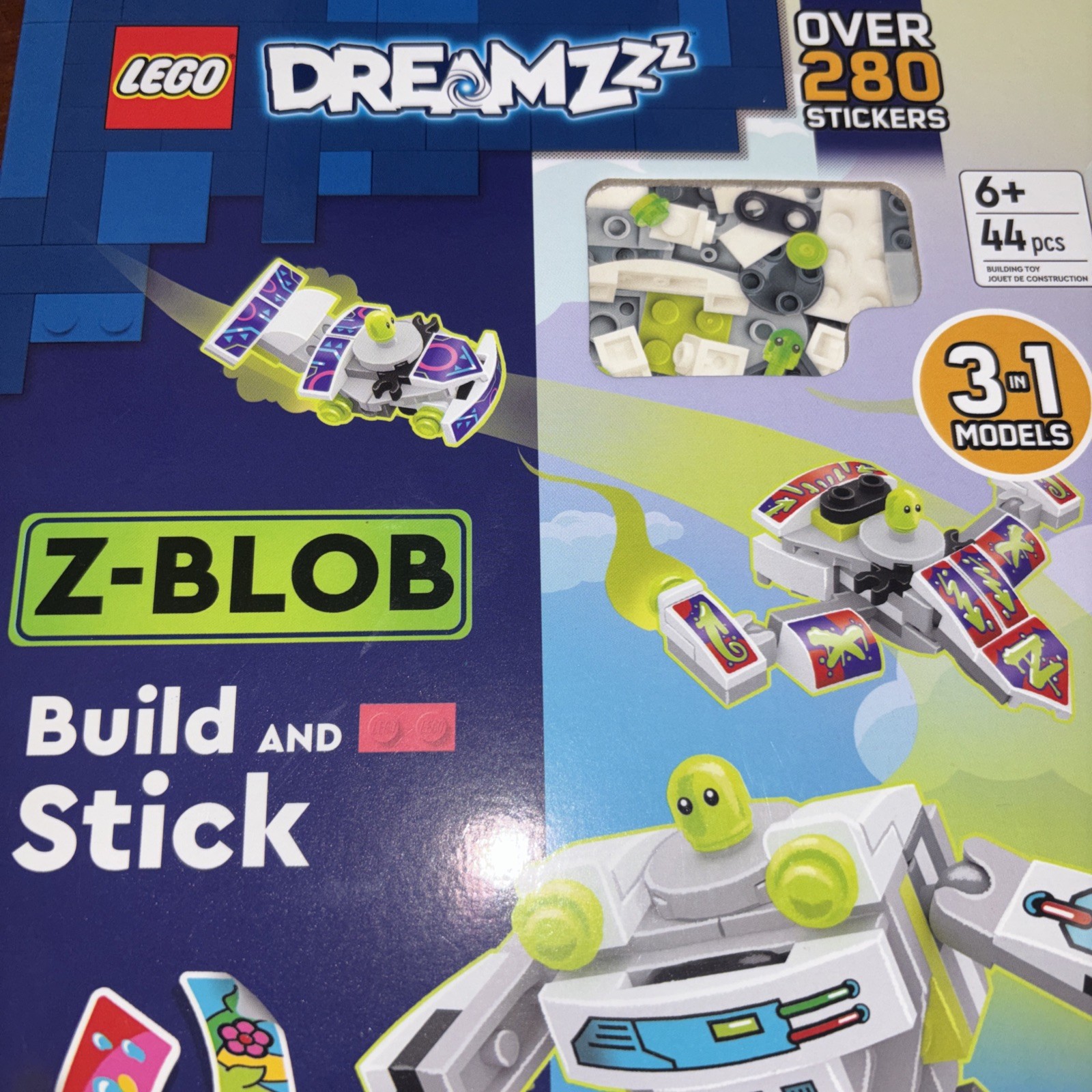 Ameet Sp Z O O Lego(r) Dreamzzz(tm) Build and Stick: Z-Bl (Hardback) (UK IMPORT)