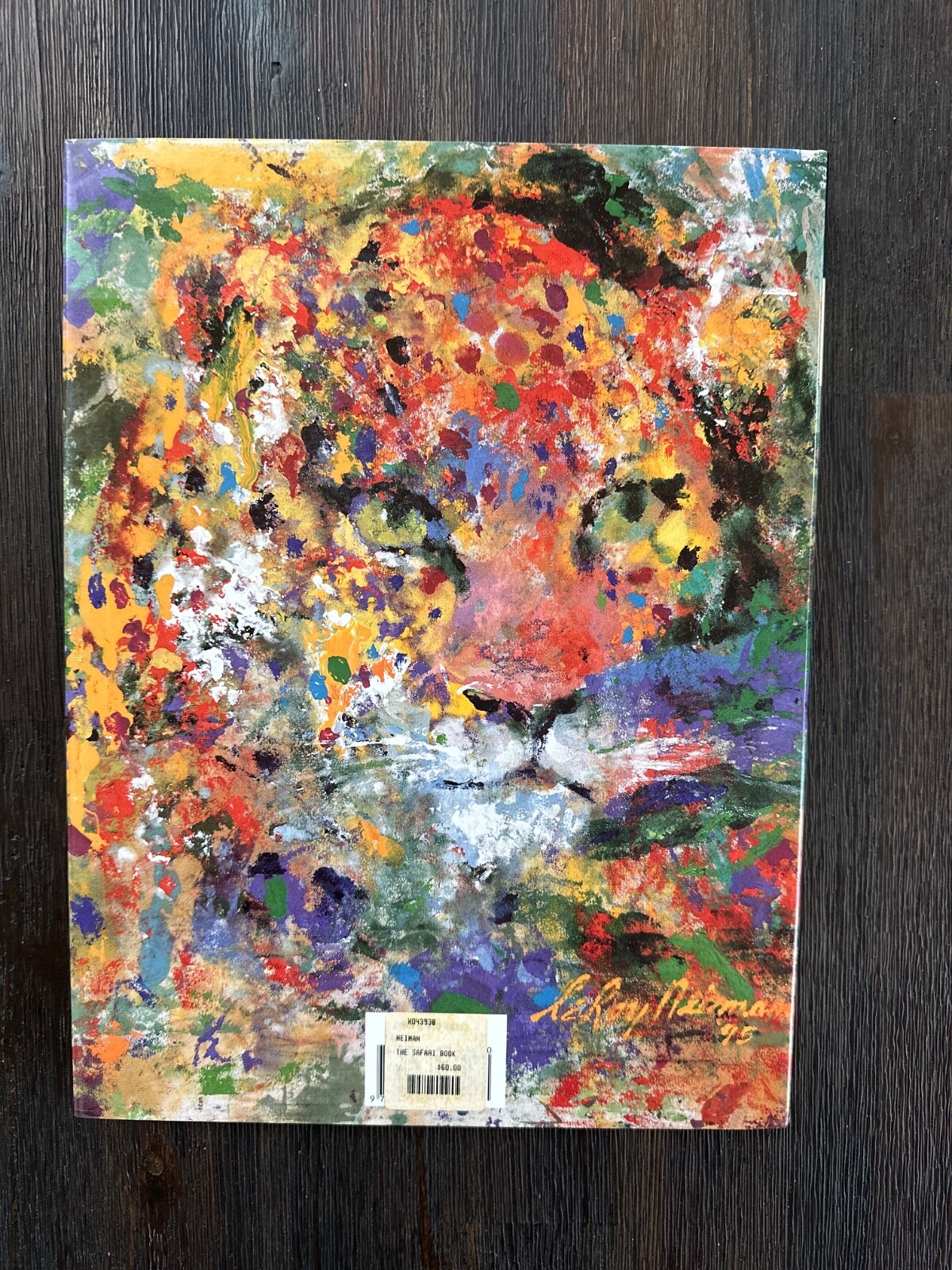 Leroy Neiman On Safari Book