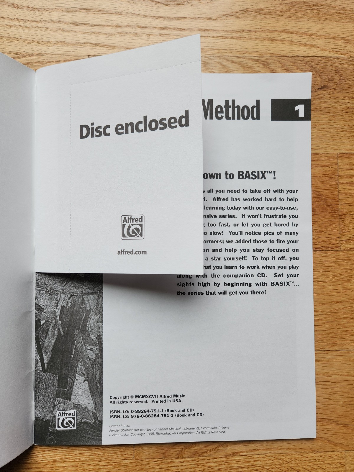 Basix TAB Guitar Method Book 1 with CD – Roy Manus Morty Manus Learn Guitar New