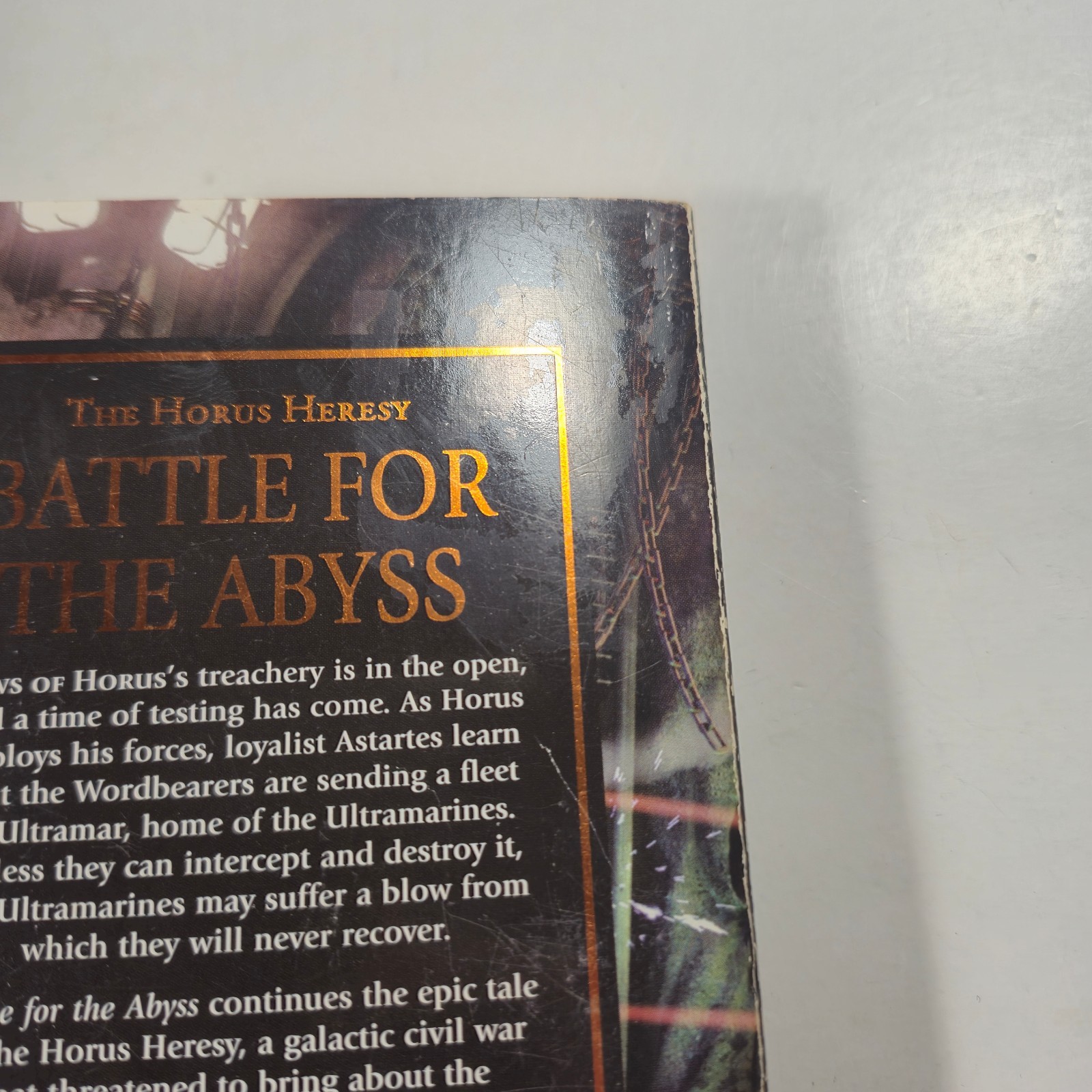The Horus Heresy Battle for the Abyss by Ben Counter (2008, Paperback)