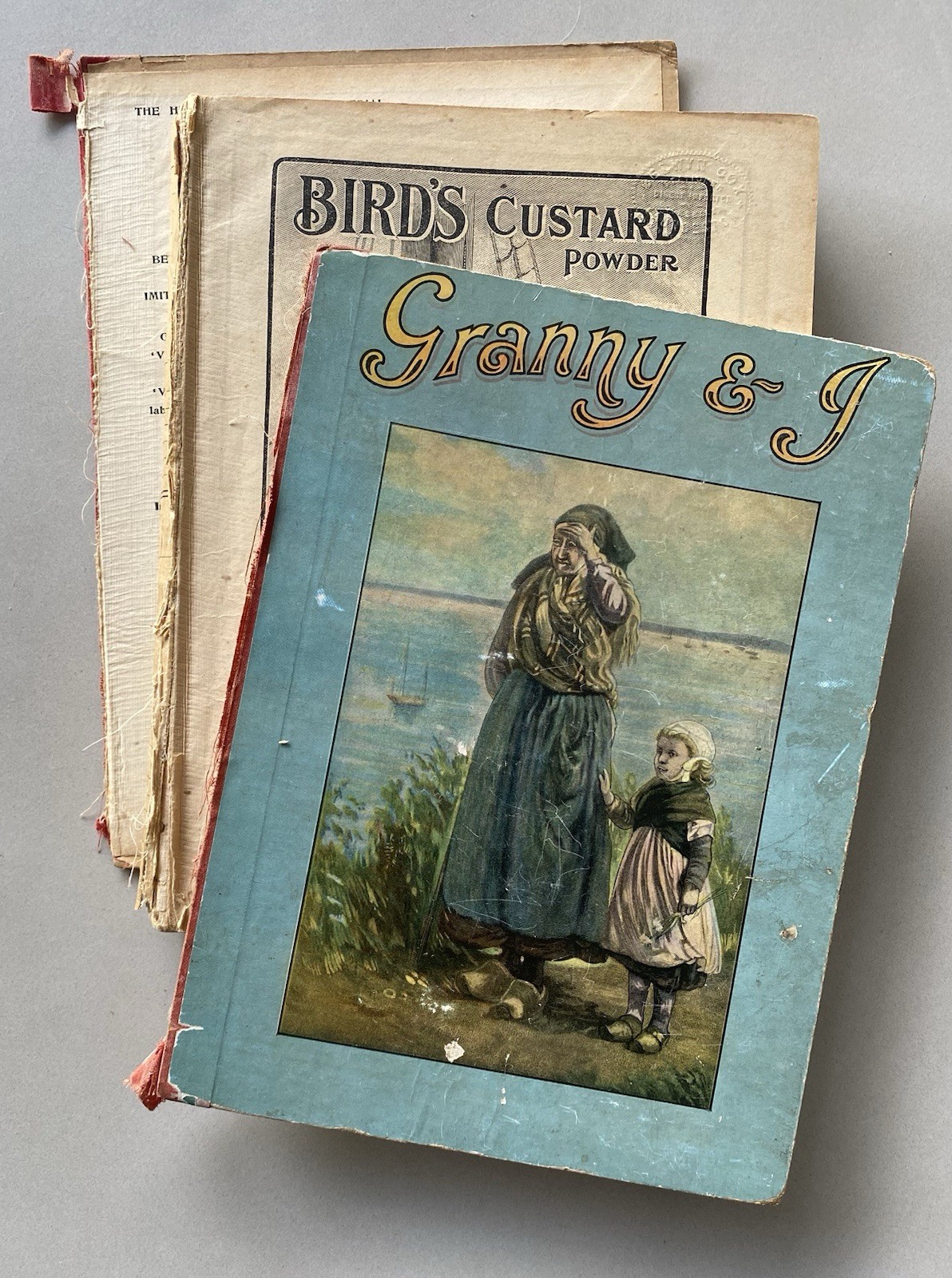 Antique Children’s Story Books – Granny & I / Favorite Stories *Worn Condition*