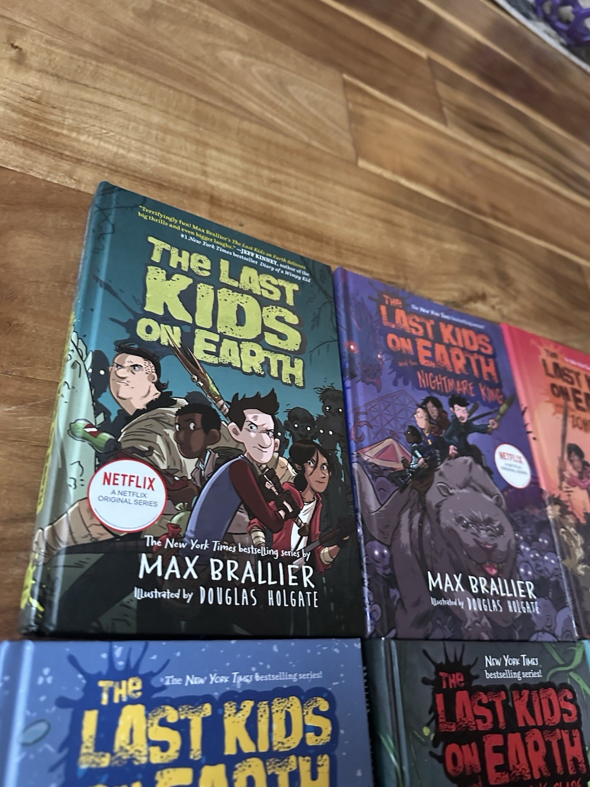 Max Brallier The Last Kids On Earth Hardcover Book Series #1-7