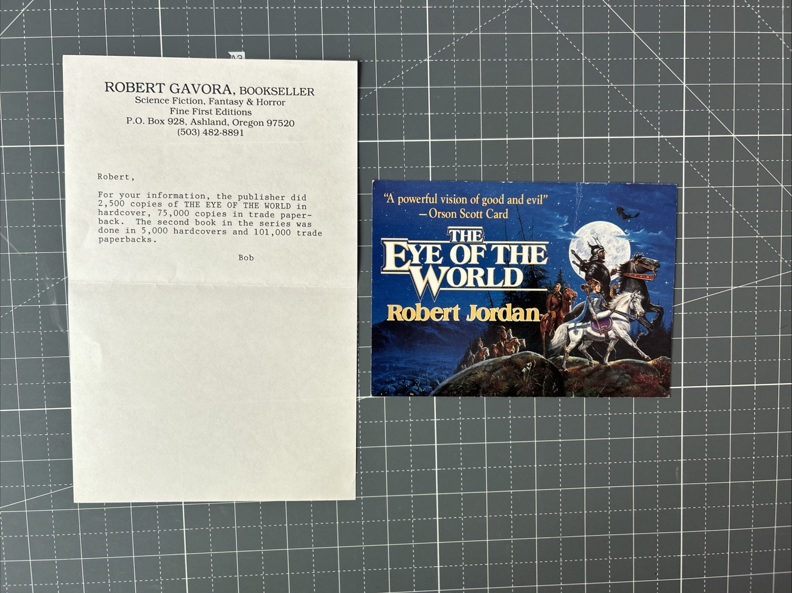 The Eye of the World – Robert Jordan 1st First Edition 1st Print – NF GRAIL