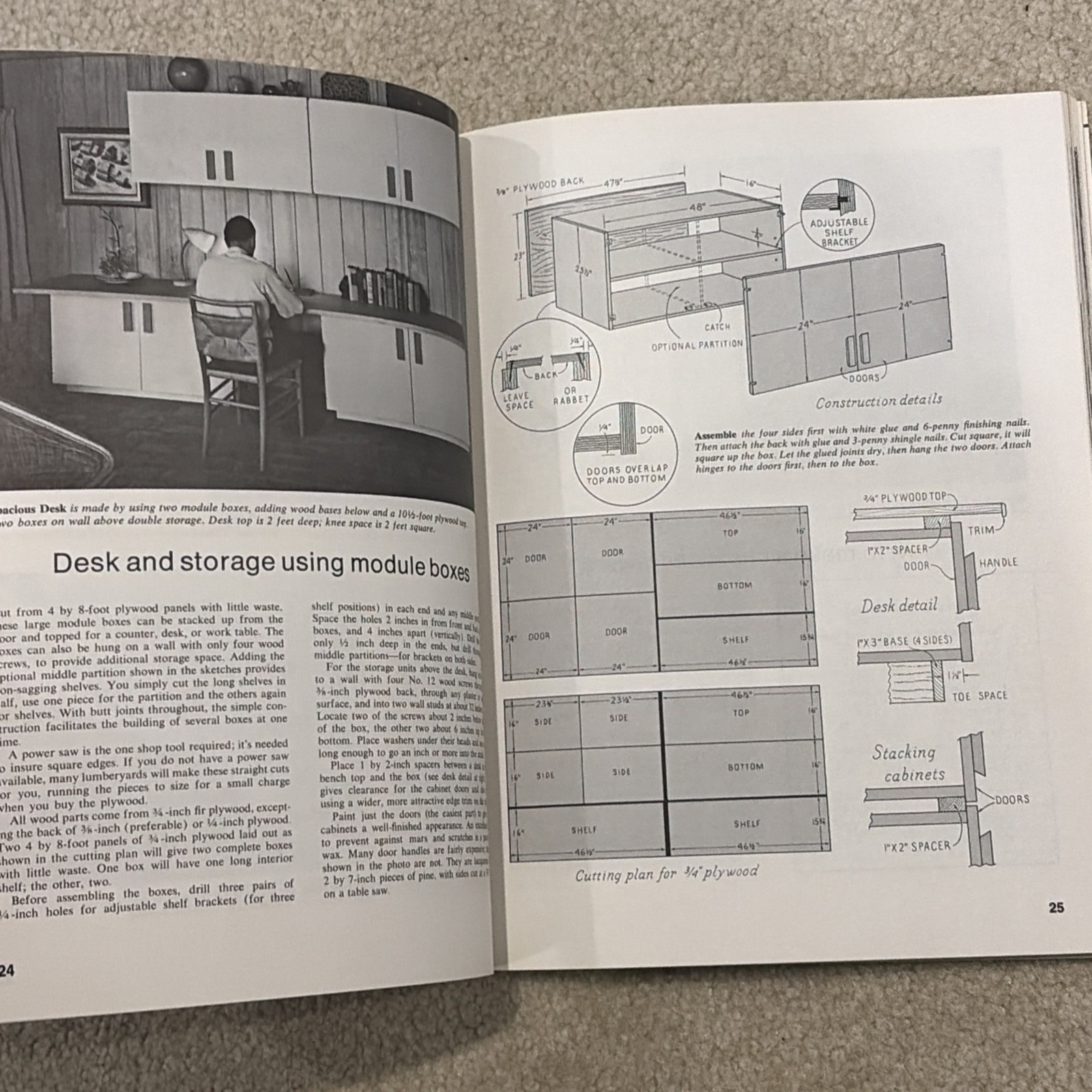 Sunset Woodworking Projects by the Editors of Sunset Magazine ©1973