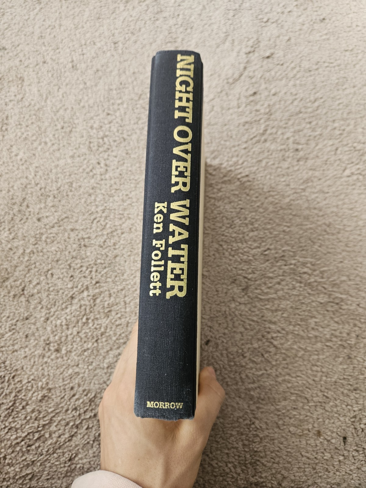 Ken Follet Night Over Water First Edition 1st Printing Hardcover Dust Jacket VG
