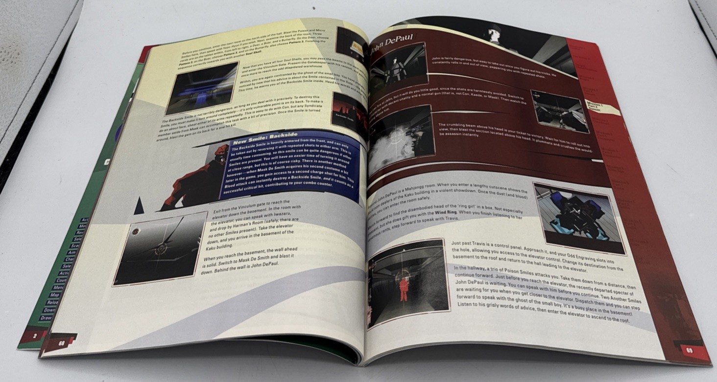 Killer 7 BradyGames Official Strategy Guide Nintendo Gamecube PS2