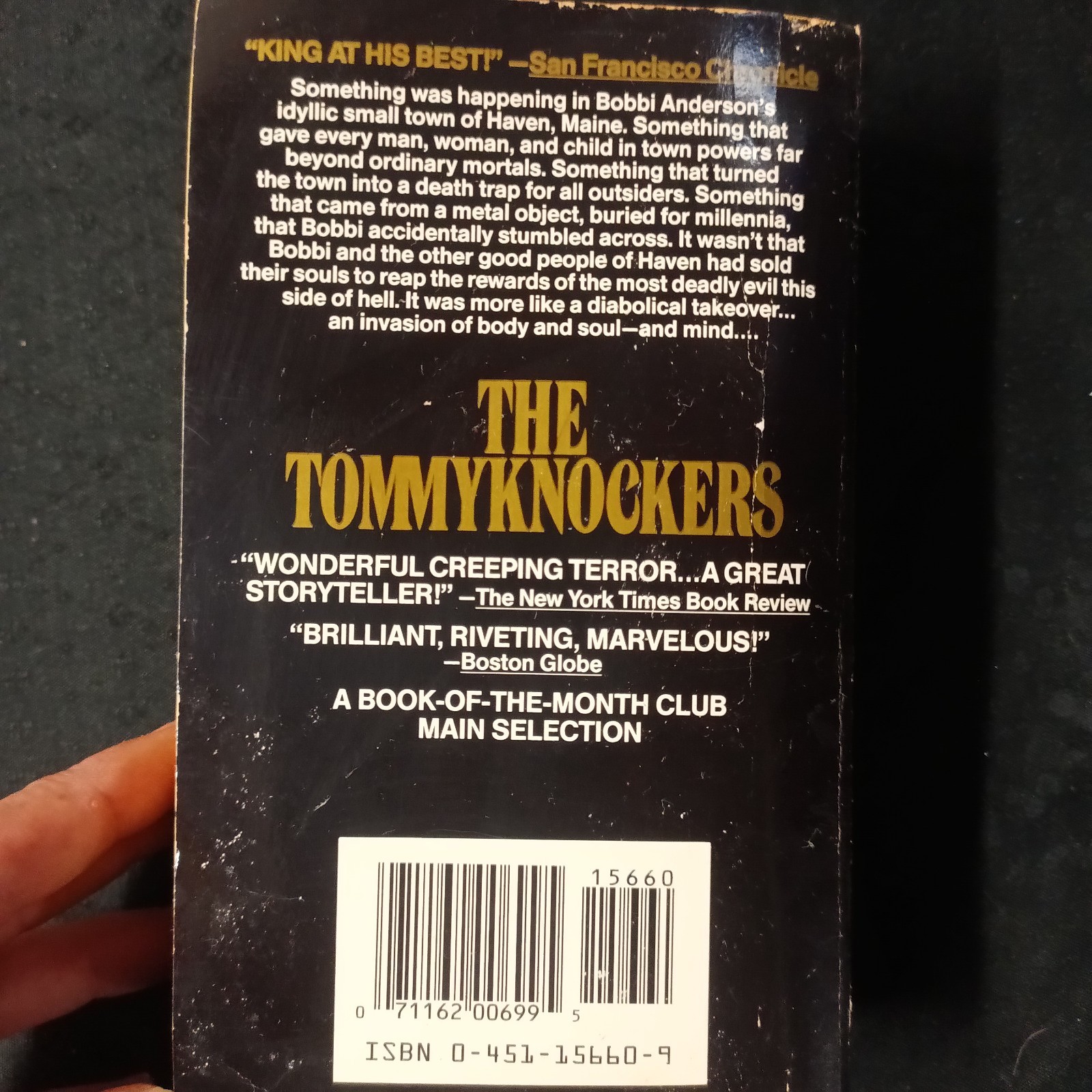 The Tommyknockers By Stephen King Paperback 1988 Signet Edition