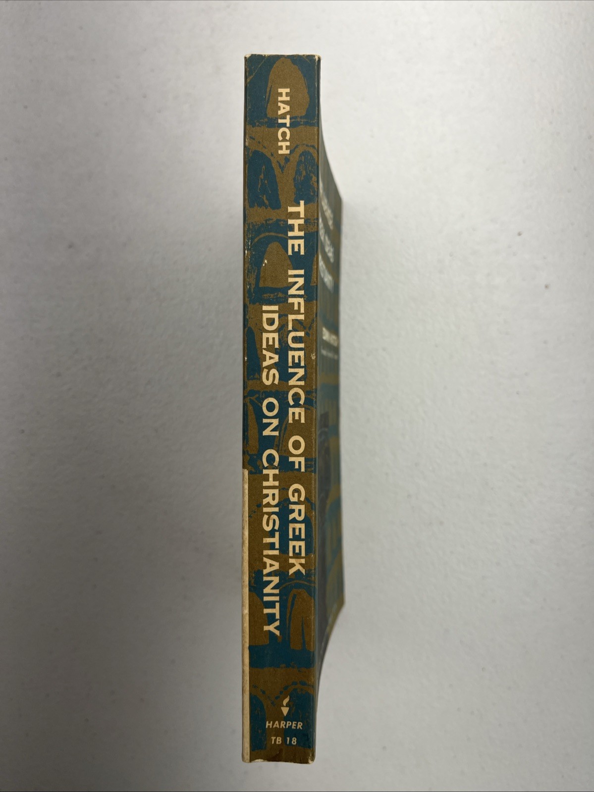 The Influence of Greek Ideas on Christianity by Edwin Hatch, 1957 PB