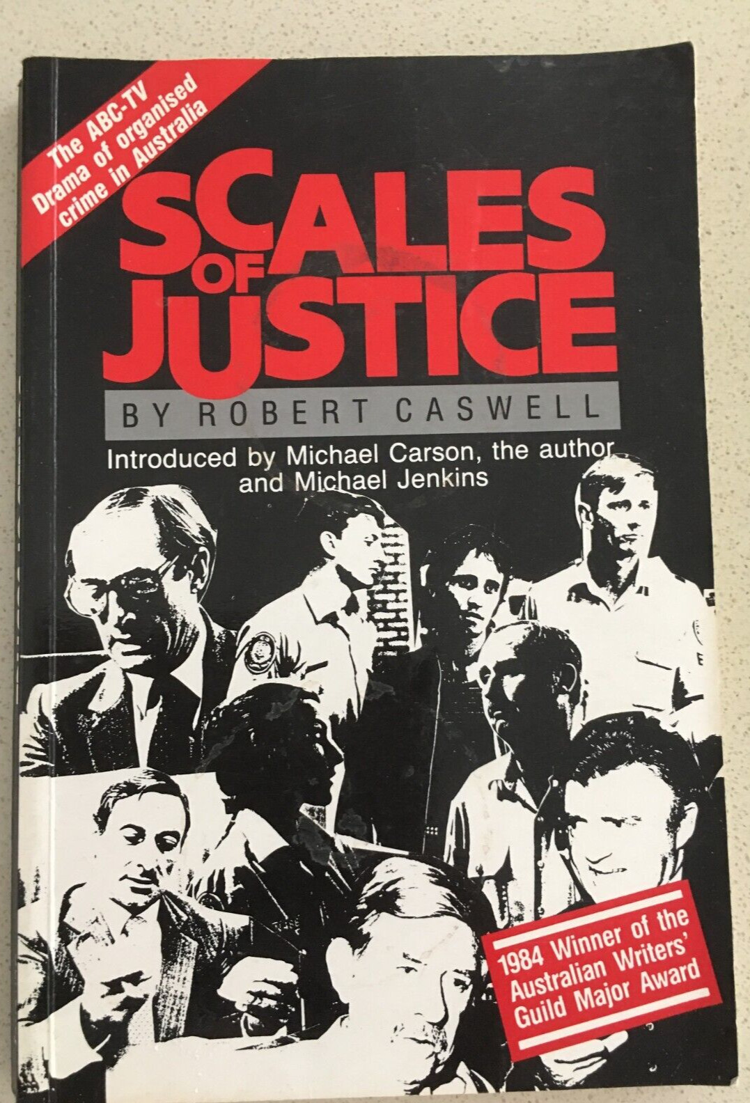 Scales of Justice by Robert Caswell (Trade Paperback) Signed