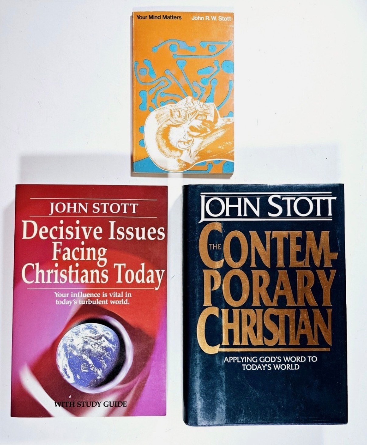 3 Books by John R. W. Stott