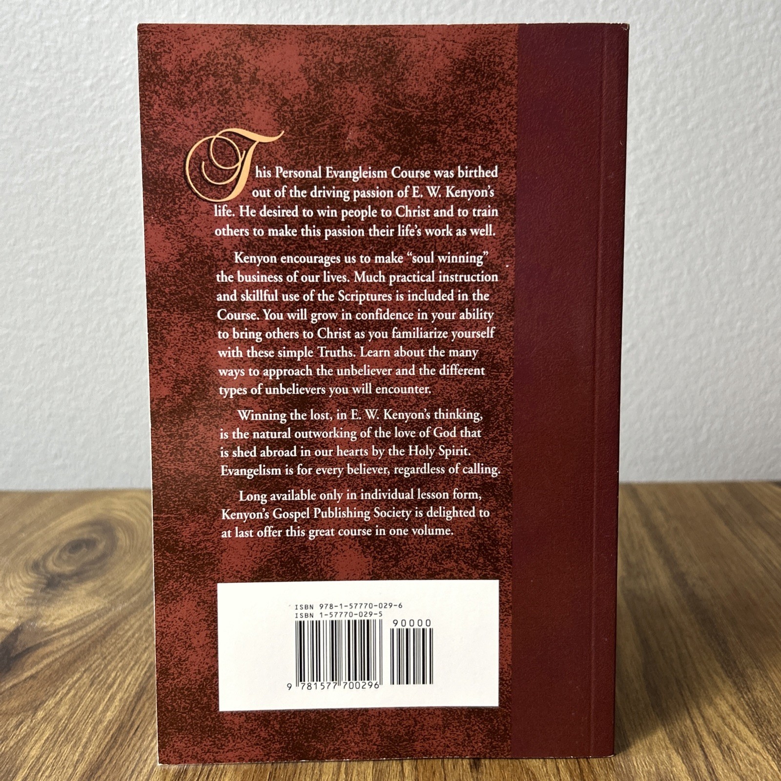 Personal Evangelism Course by E.W. Kenyon Paperback Book 4th Printing 2012