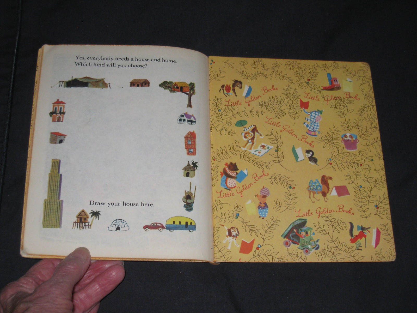 Little Golden Book Houses Series A 28 pages