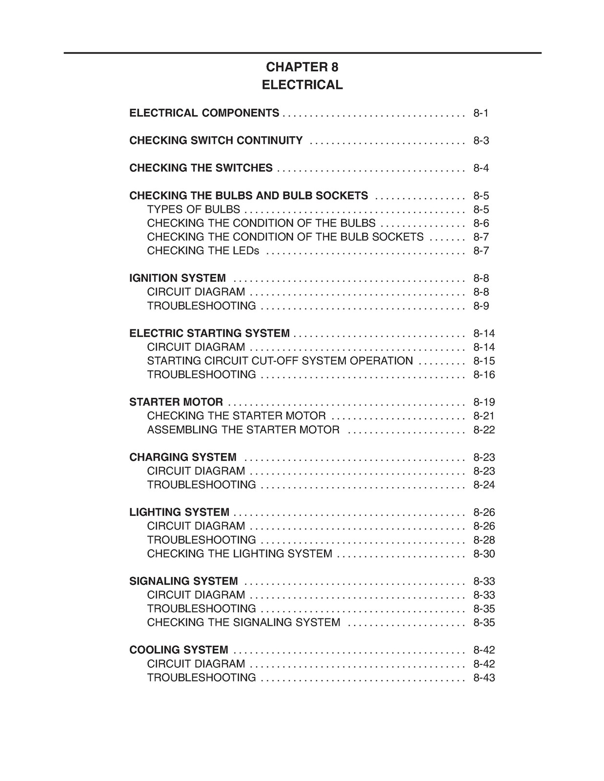 YAMAHA YZF-R6R YZF-R6SR YZF-R6RC YZF-R6SRC Service Manual 2002, FOLDOUTS
