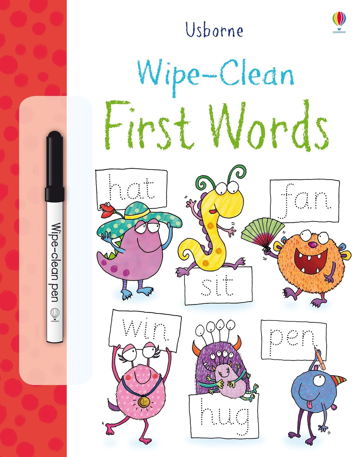 Wipe Clean First Words – paperback Jessica Greenwell