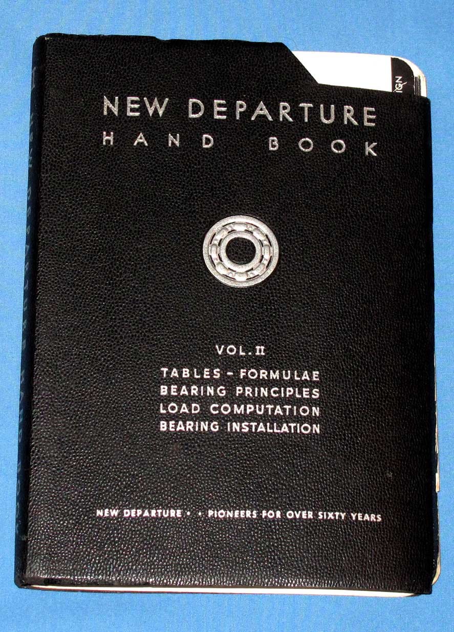 New Departure Analysis of Rolling Element Bearing Stresses & Deflections – 1946