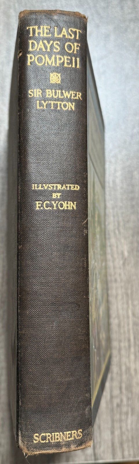 THE LAST DAYS OF POMPEII Edward Bulwer Lytton F C Yohn 1929 9 Color Plates