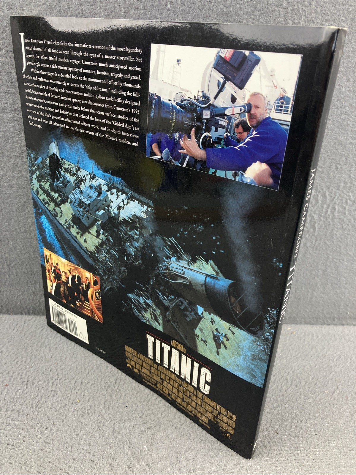 Titanic Book. Behind The Scenes. 178 Pages. James Cameron’s Titanic Story