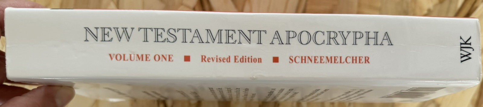 New Testament Apocrypha, Volume 1, Revised Edition: Gospels and Related Writings