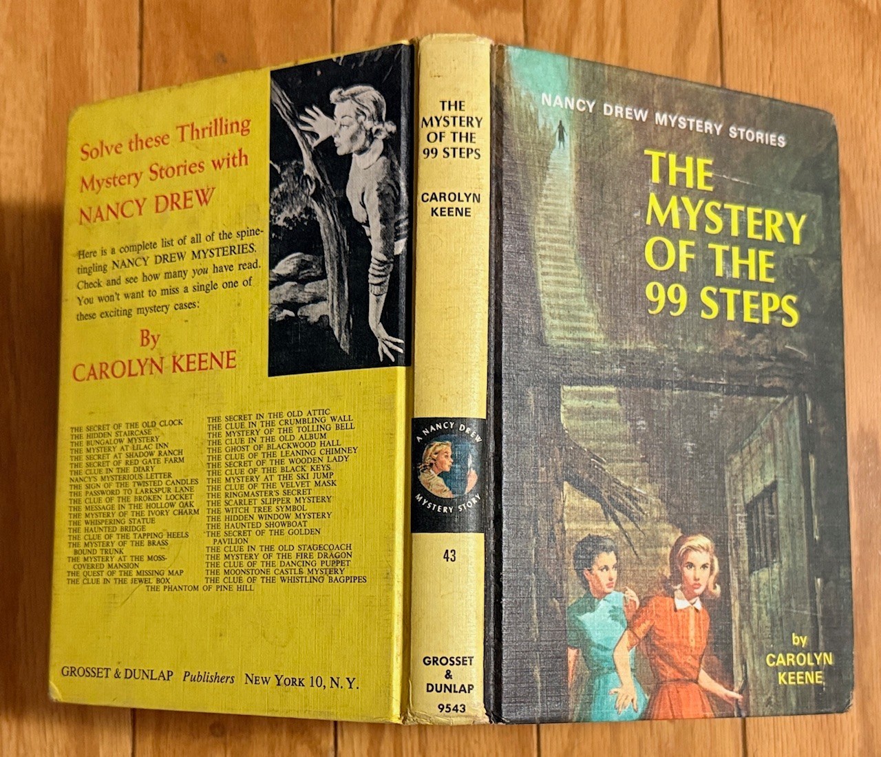 Nancy Drew Build a Bundle Lot Set – Pick 1 or More Yellow Matte White Endpapers