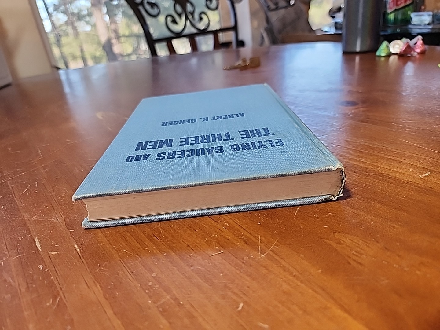 Flying Saucers And The Three Men. First Edition 1962 HC NO DJ