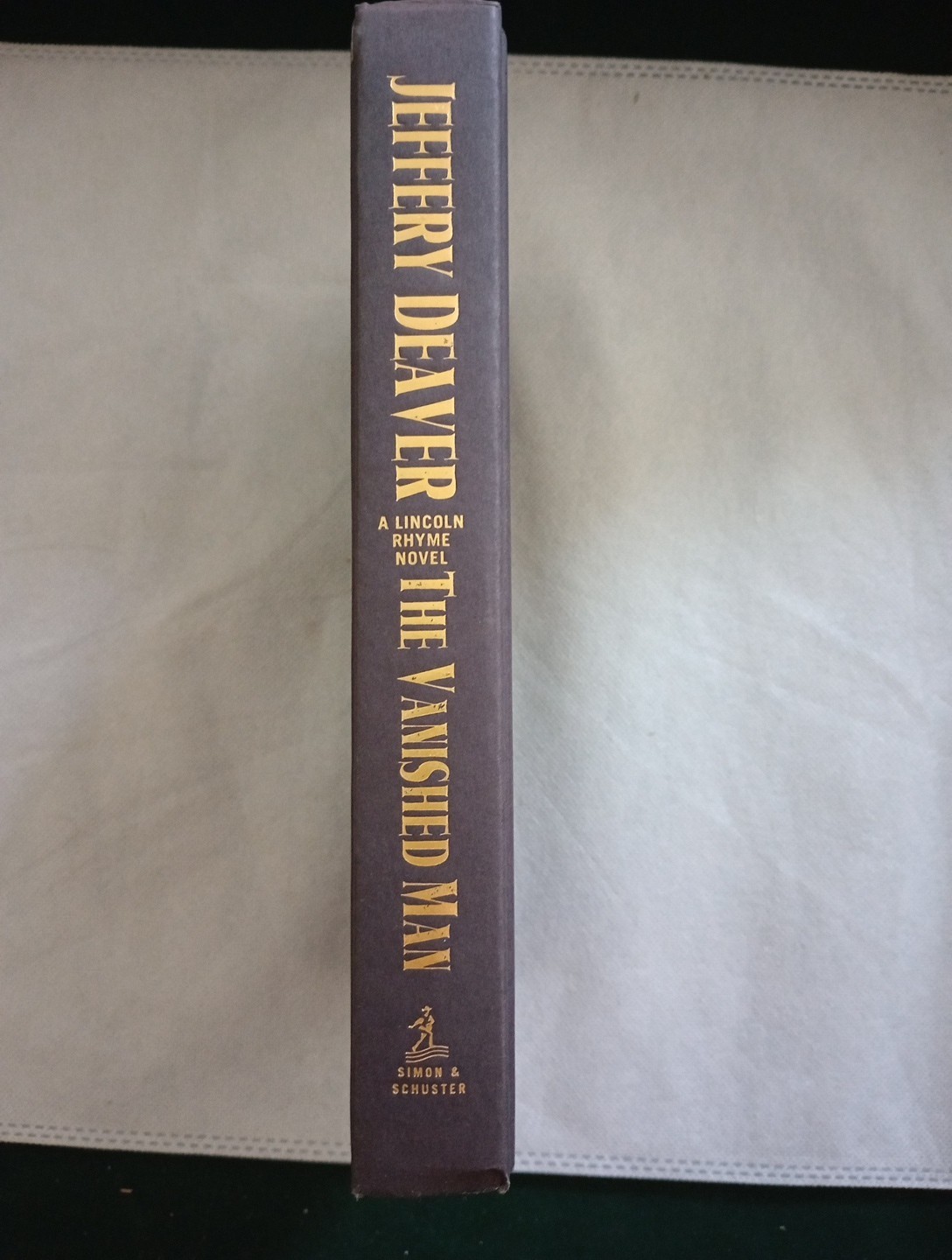 The Vanished Man by Jeffrey Deaver (2003 Hardcover) Simon & Schuster BCE