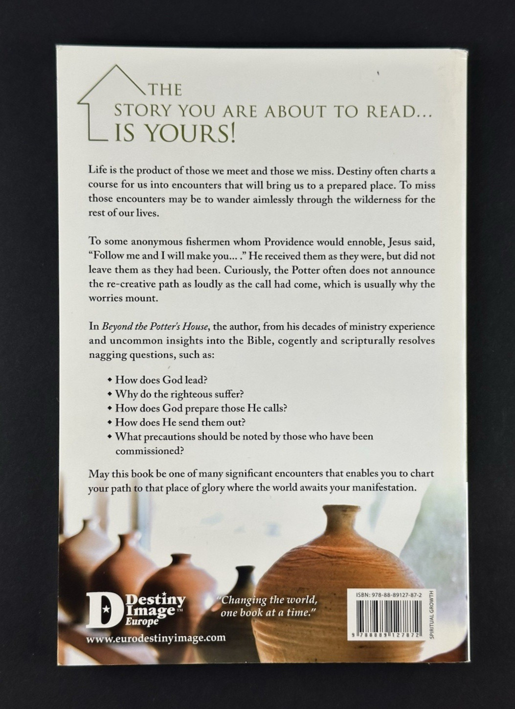 Beyond The Potter’s House by The Preacher … Holy Spirit, Destiny Image PB 2009