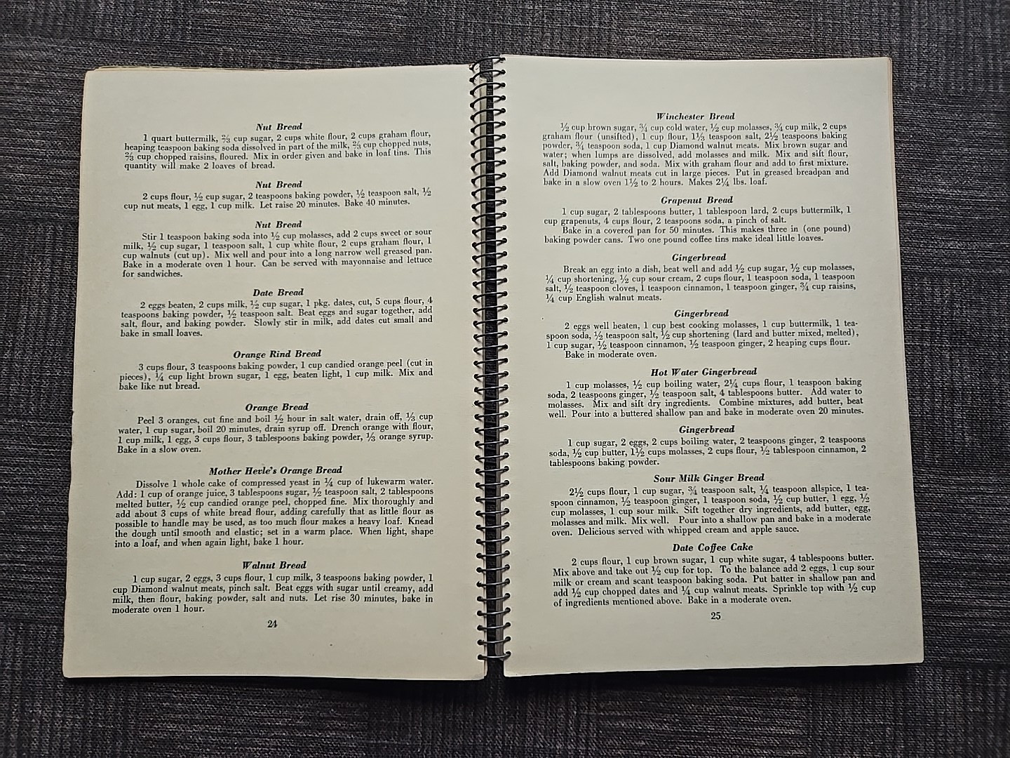 THE FIRESIDE 1001 RECIPES Cookbook Calif. Fed. Saving & Loan Assoc. L.A. 1940s?