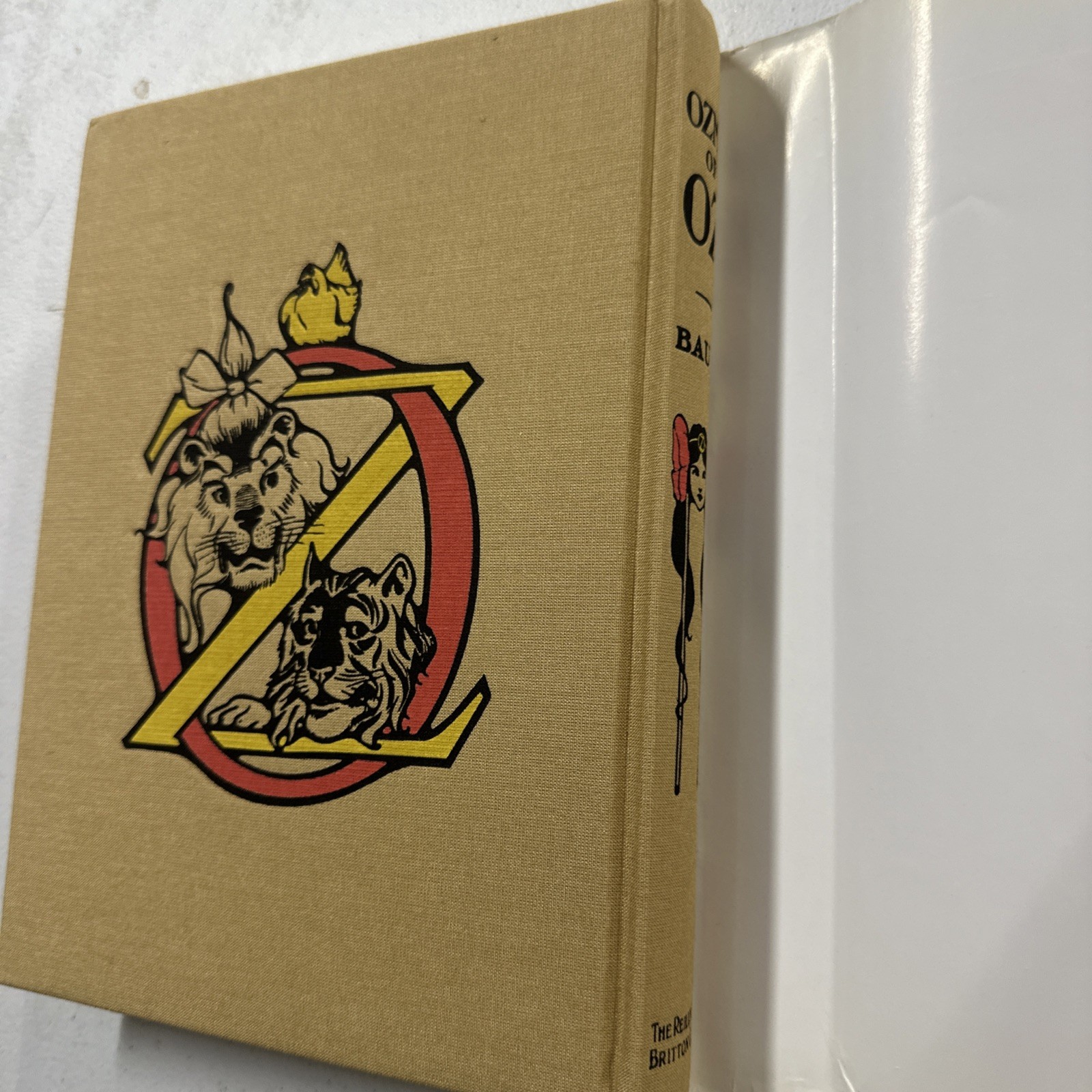 Ozma of Oz L Frank Baum Winthrope & Sons Original Facsimile Hardcover