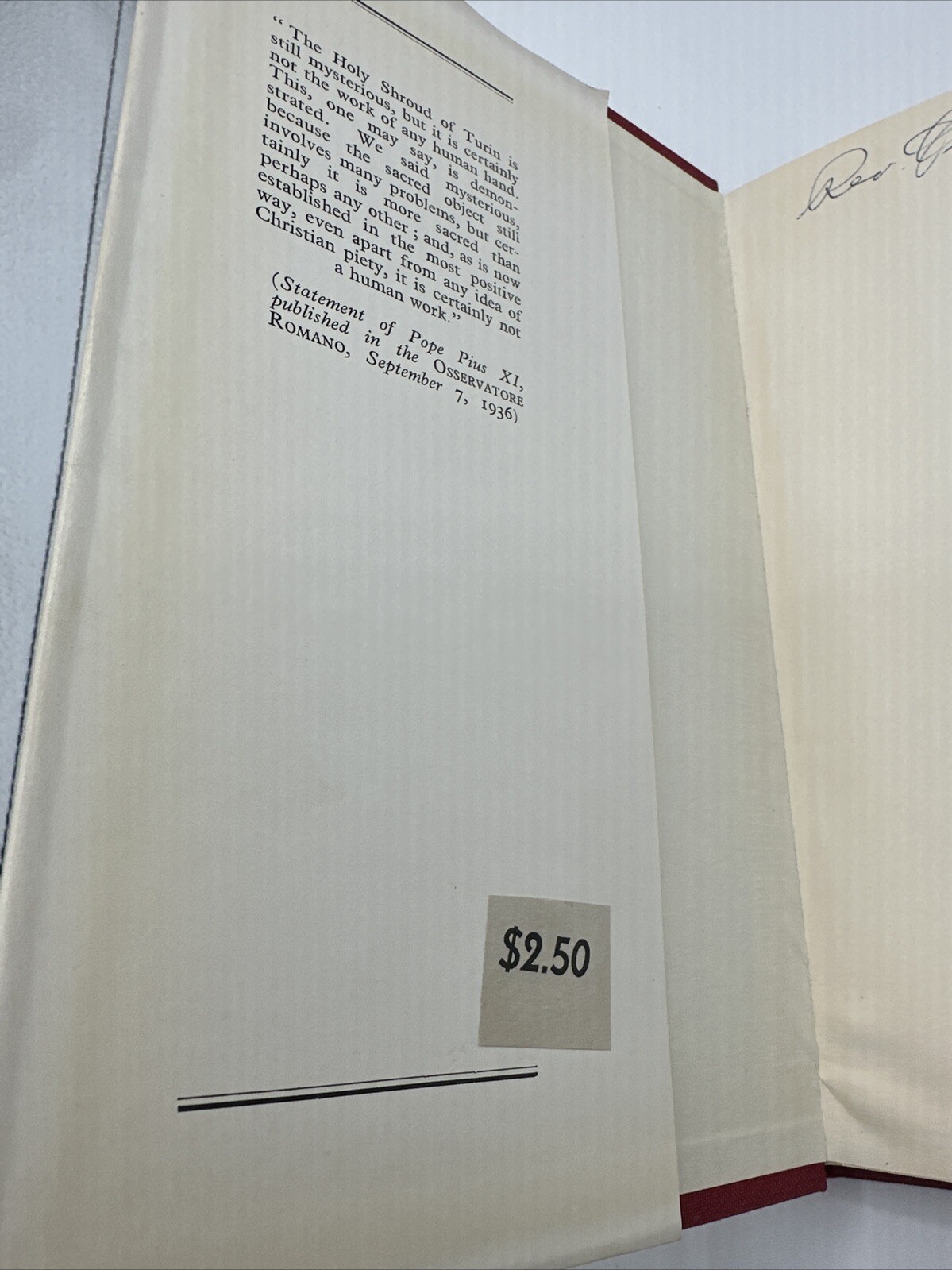 New Light On The Passion Rev P O Connell Hardcover 1961 Our Divine Lord 86 Pages