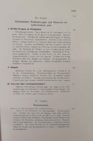 Termitenleben auf Ceylon. Neue Studien zur Soziologie der Tiere zugleich ein Kap