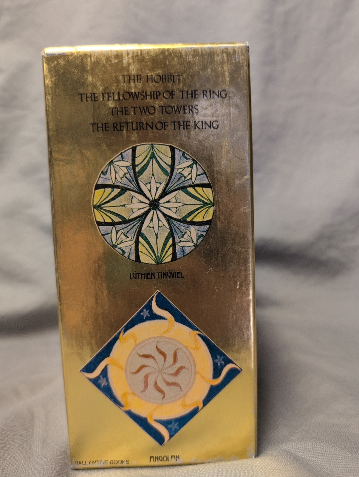 Lord of the Rings Gold Box Set: J. R. Tolkien. Vol. 1-4 Ballentine Books. 1978
